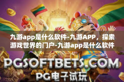 九游app是什么软件-九游APP，探索游戏世界的门户-九游app是什么软件