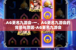 AG更名九游会-一、AG更名九游会的背景与原因-AG更名九游会
