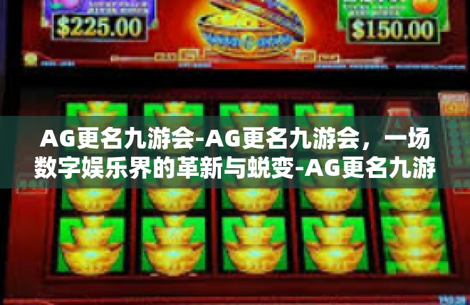 AG更名九游会-AG更名九游会，一场数字娱乐界的革新与蜕变-AG更名九游会